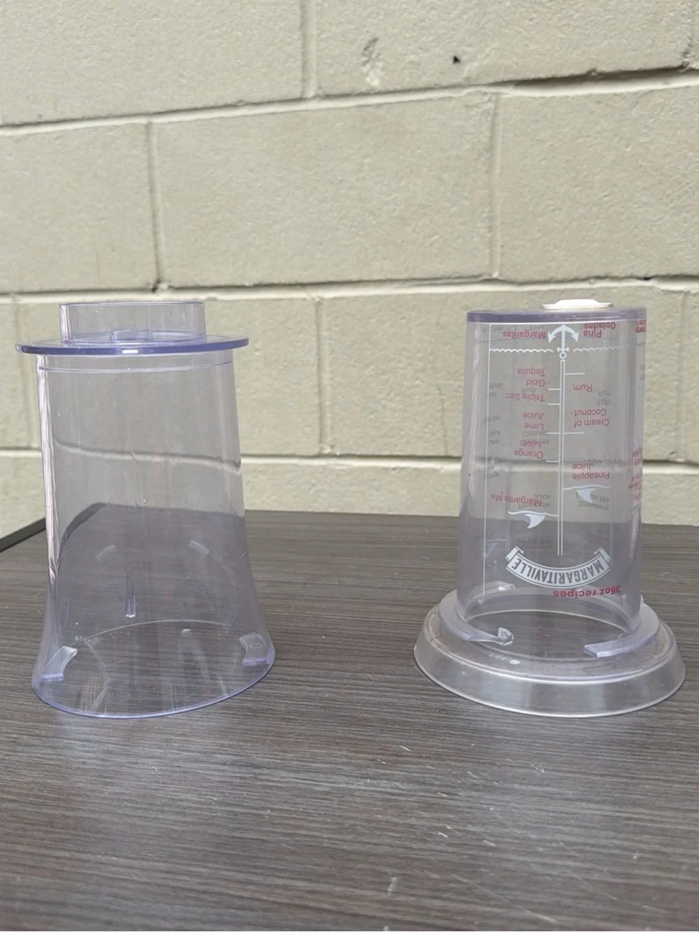 Genuine Margaritaville No Brainer Drink Measuring Mix Cup Frozen Concoction